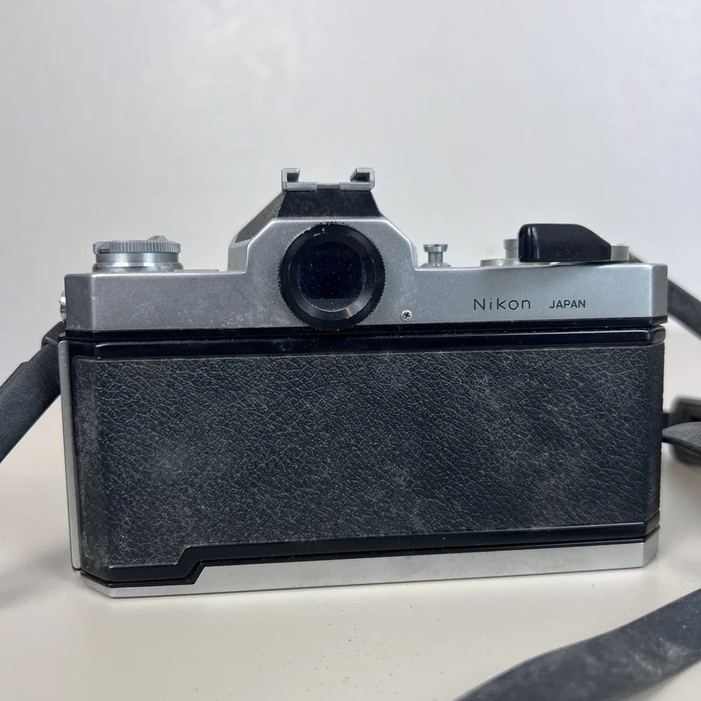 Nikkormat FT2 35mm SLR Film Camera w/ Nikon Nikkor 50mm f/1.4 Lens UNTESTED